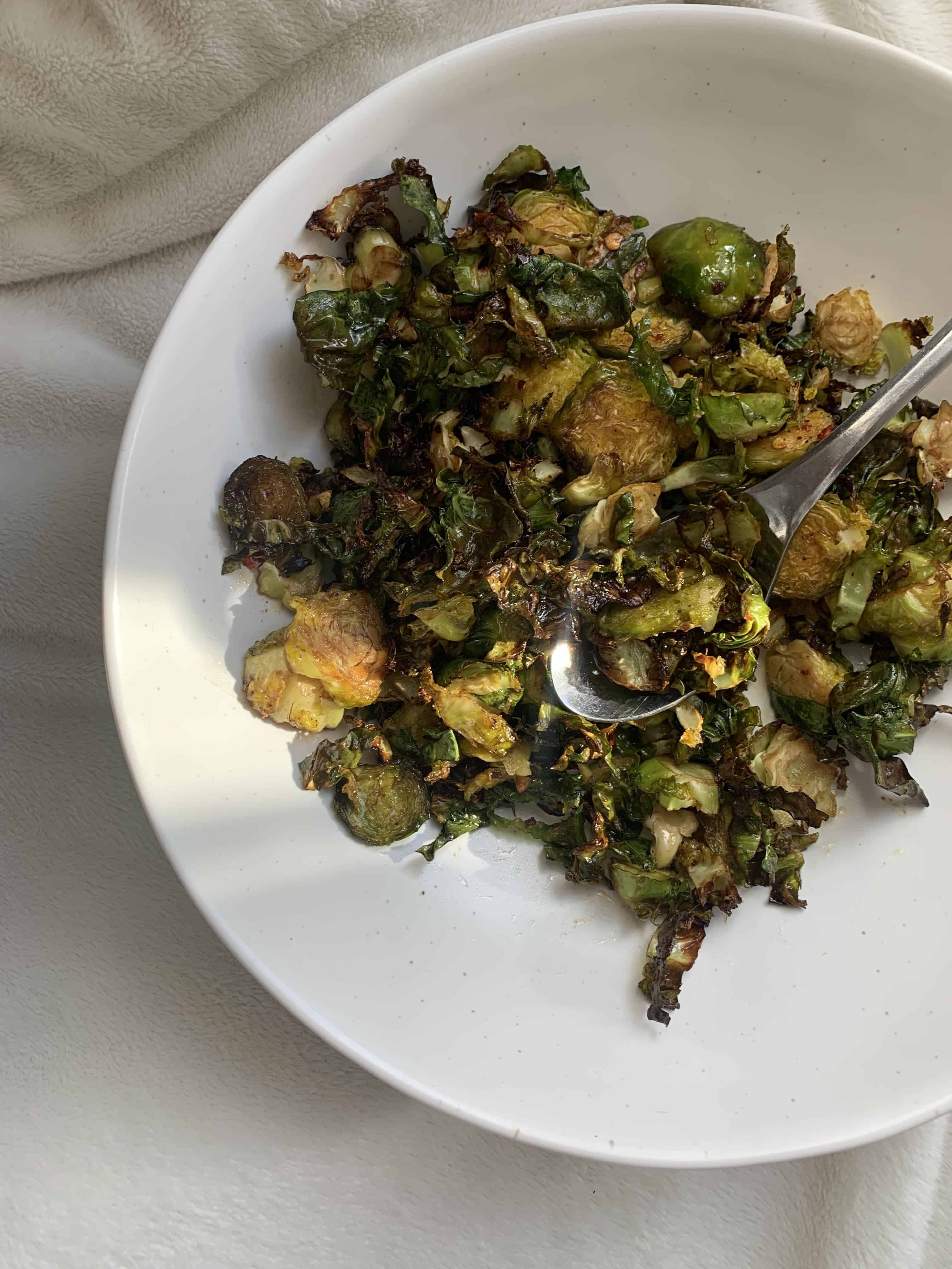 crispy brussel sprouts