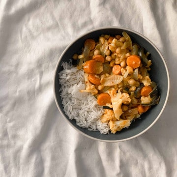 easy vegan curry