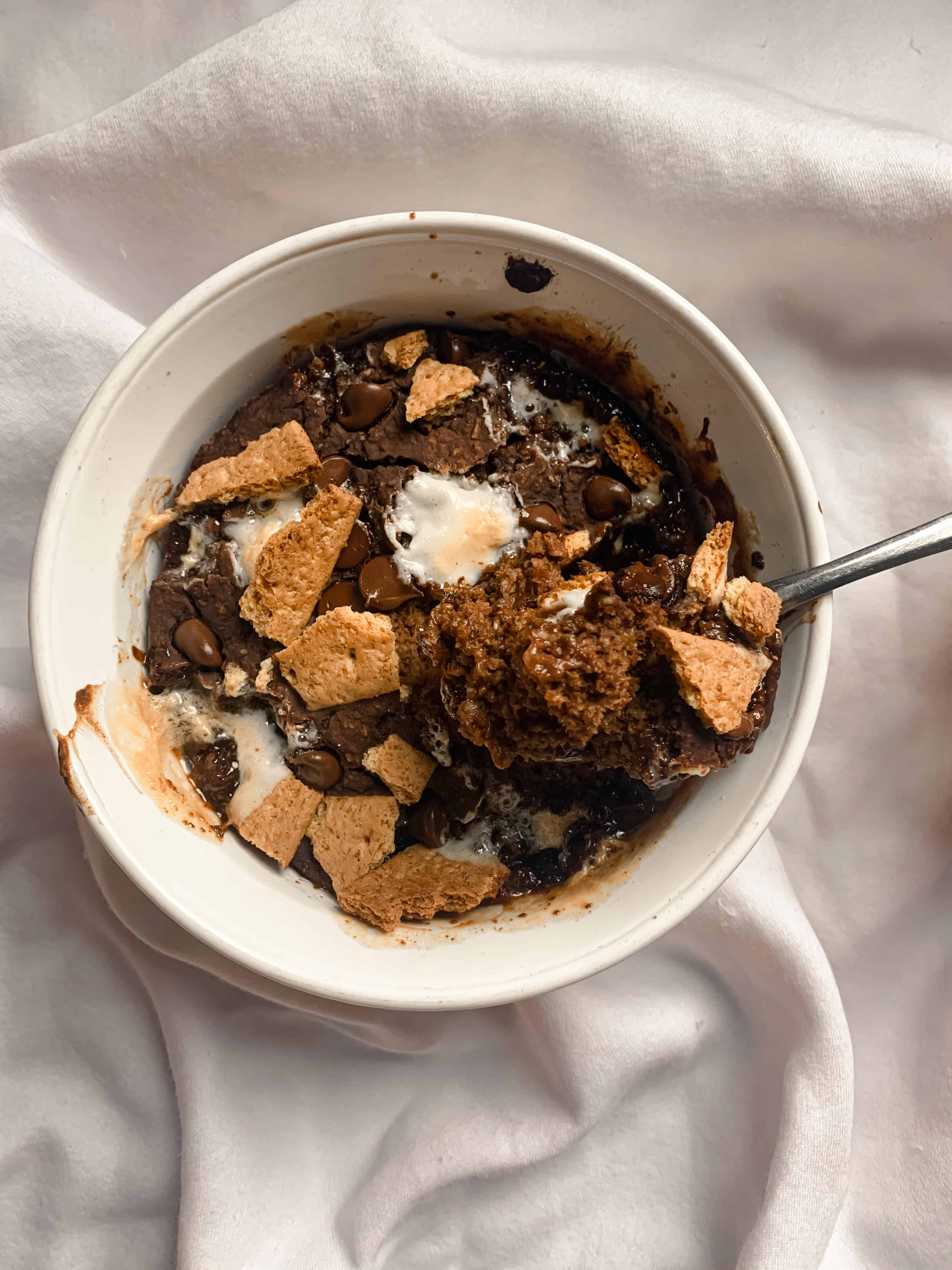 s'mores baked oats