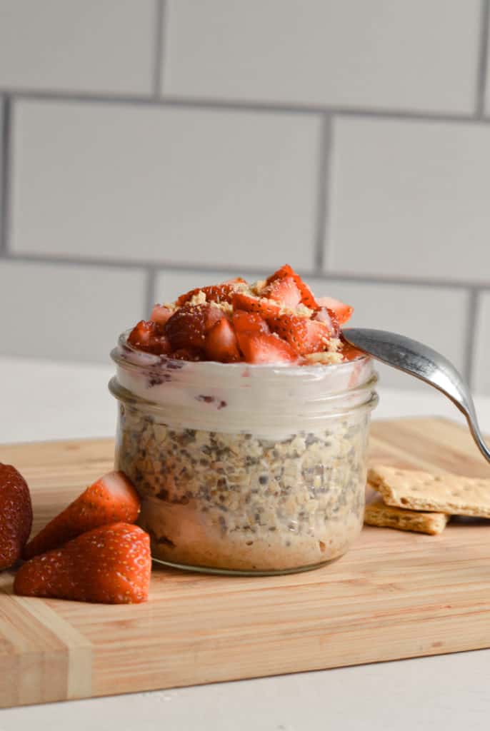 high protein overnight oats