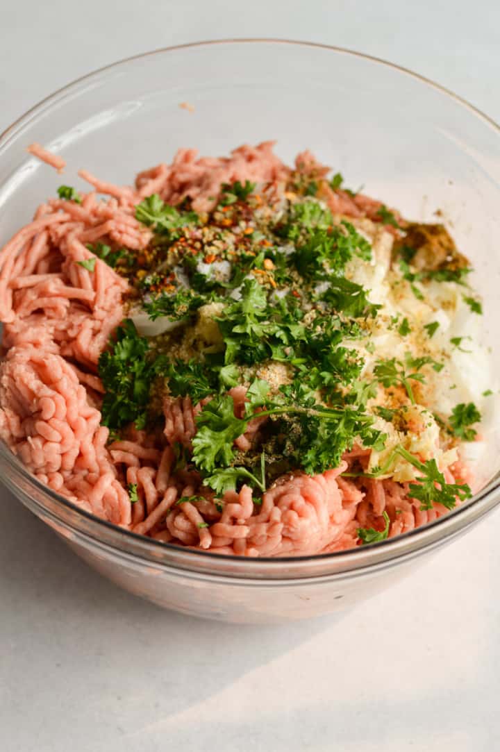 Healthy Turkey Feta Meatballs (Greek) Nourished by Nic