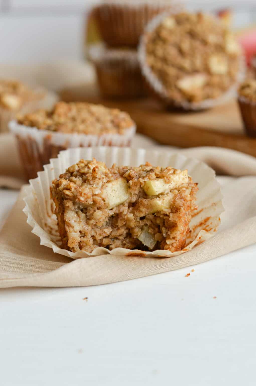 30Minute Simple Apple Baked Oatmeal Cups Nourished by Nic