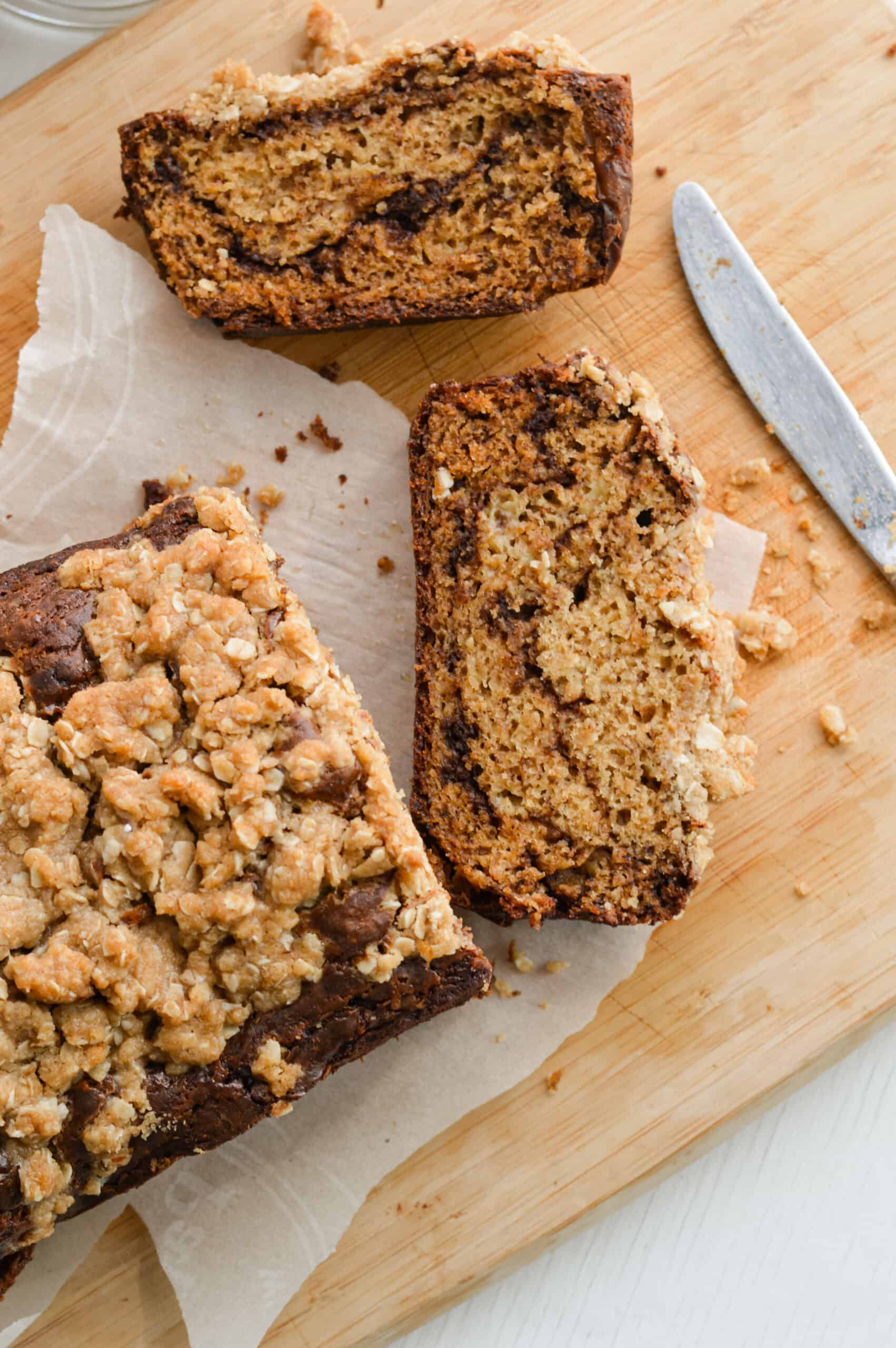 Cinnamon Crunch Banana Bread