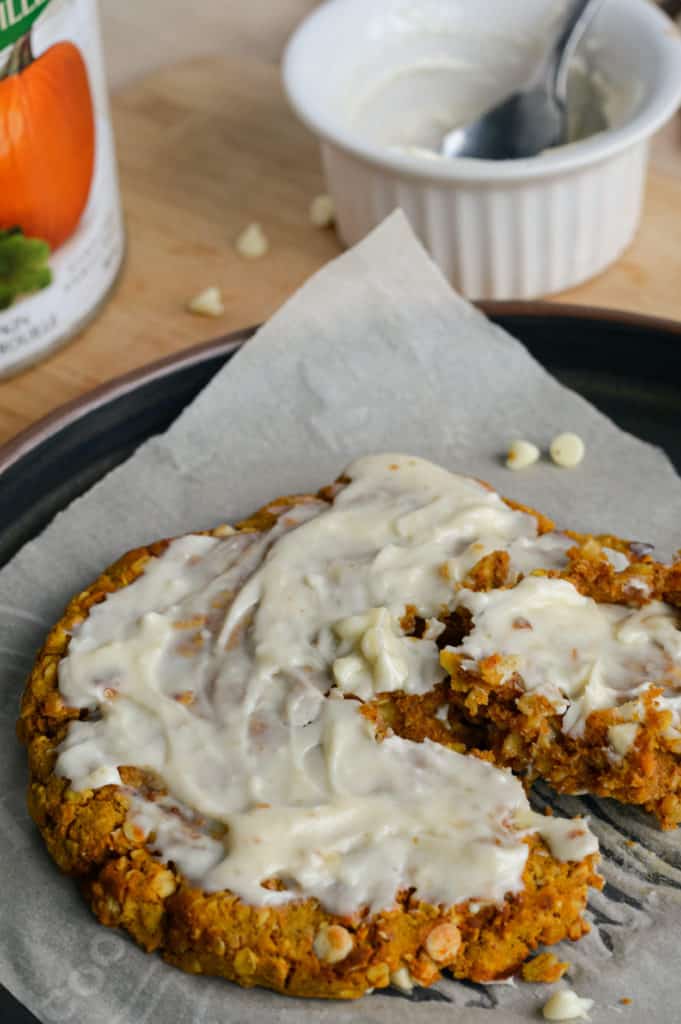 vegan pumpkin breakfast cookie