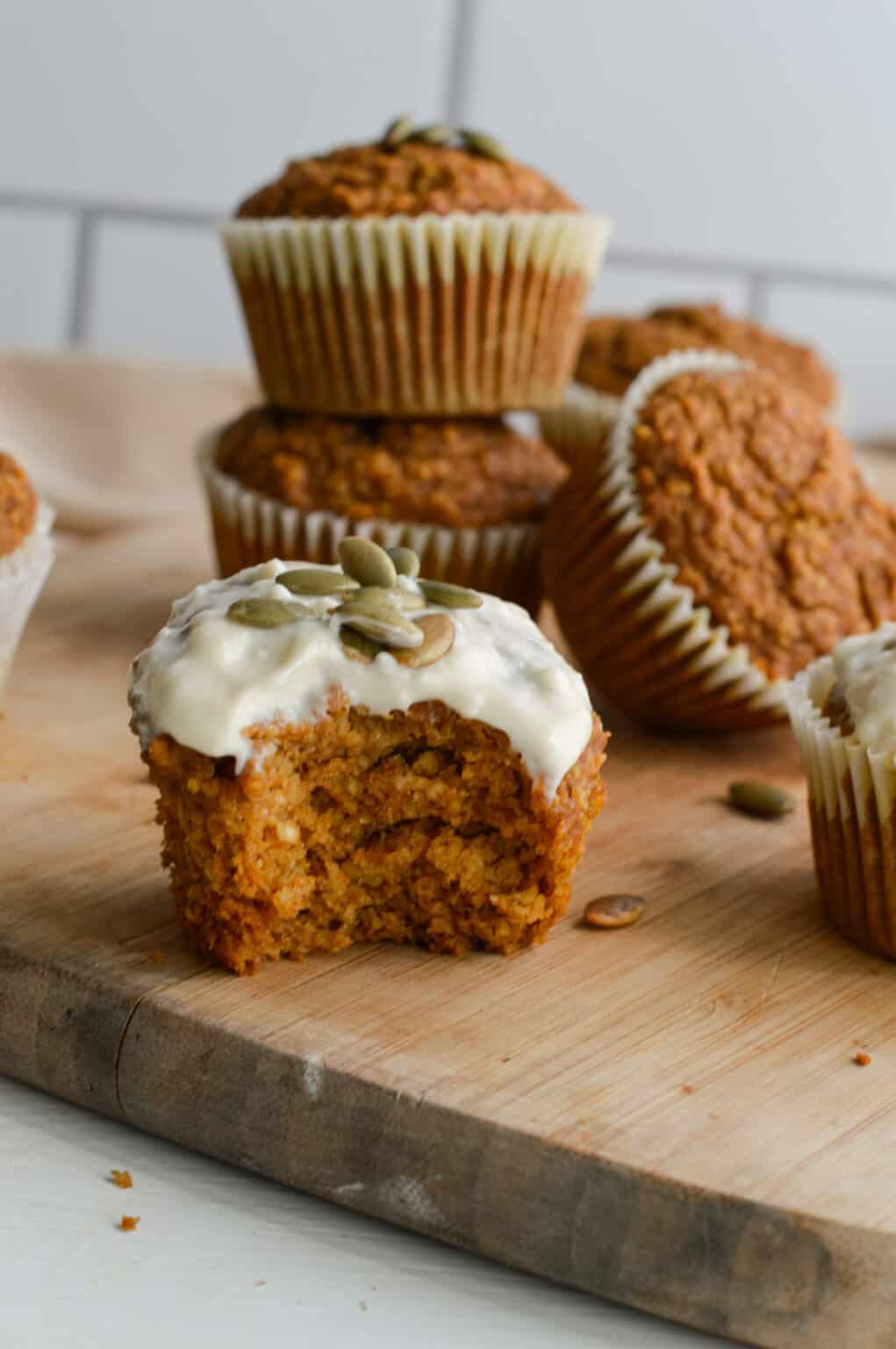 The Best Oat Flour Pumpkin Muffins Nourished by Nic
