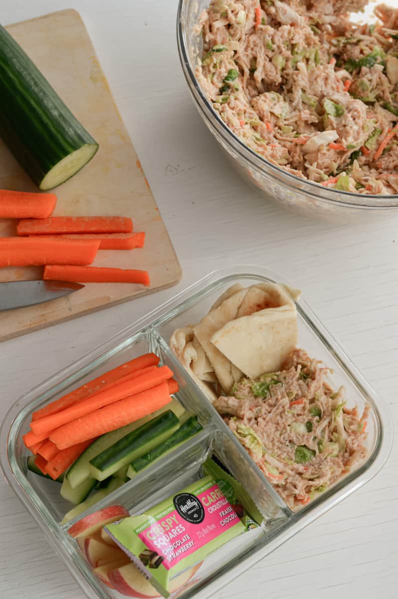 adult lunchable chicken salad ideas