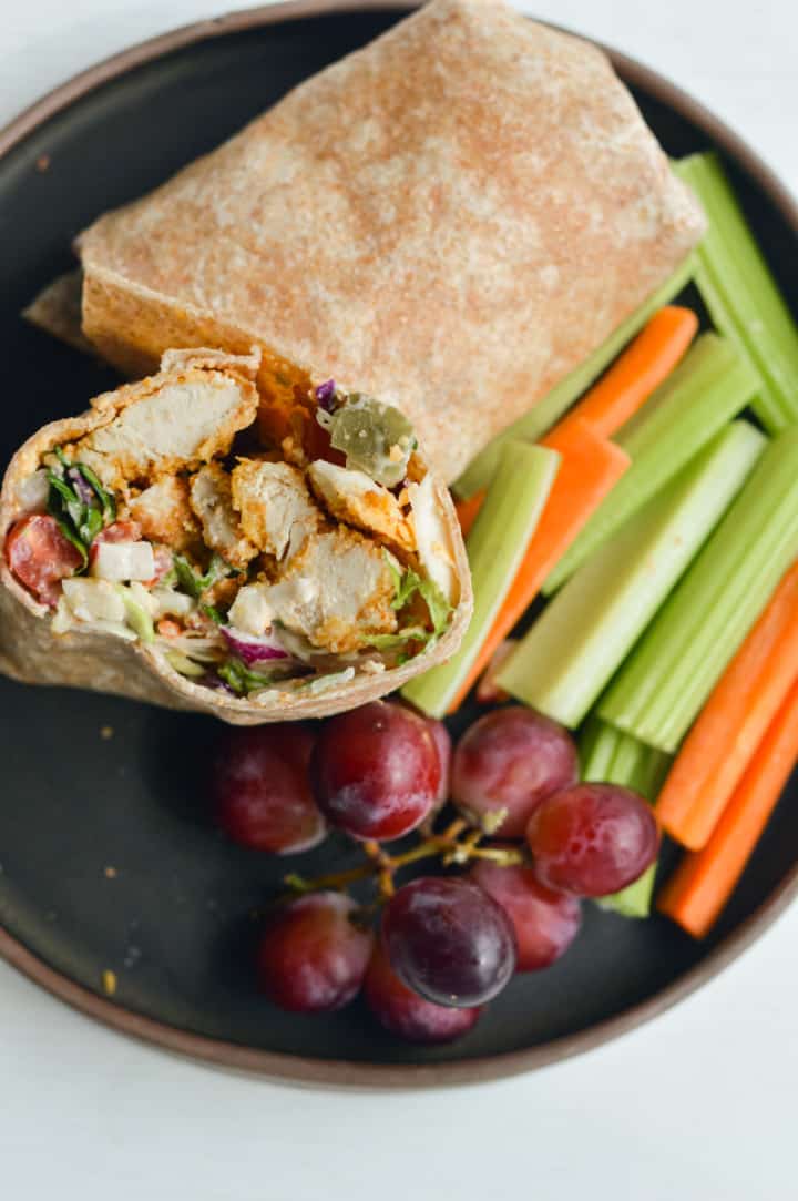 Honey Mustard Chicken Wrap Nourished by Nic
