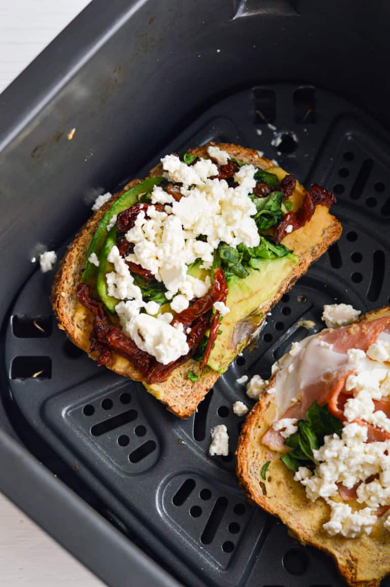 Air Fryer Breakfast Sandwich Nourished by Nic