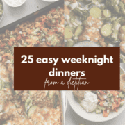 easy weeknight dinners