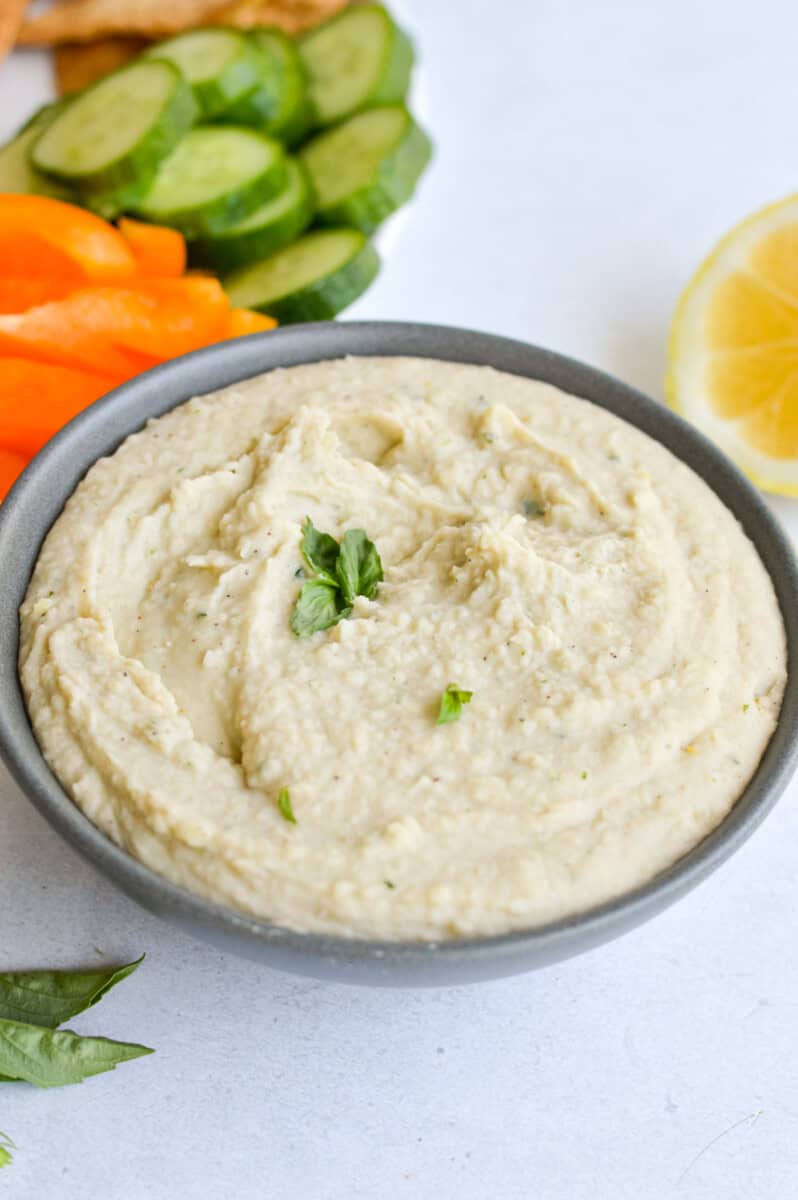 Lemon & Herb White Bean Dip