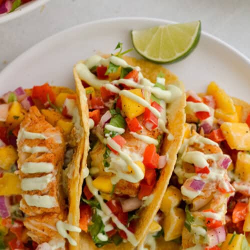 Fish Tacos With Mango Salsa