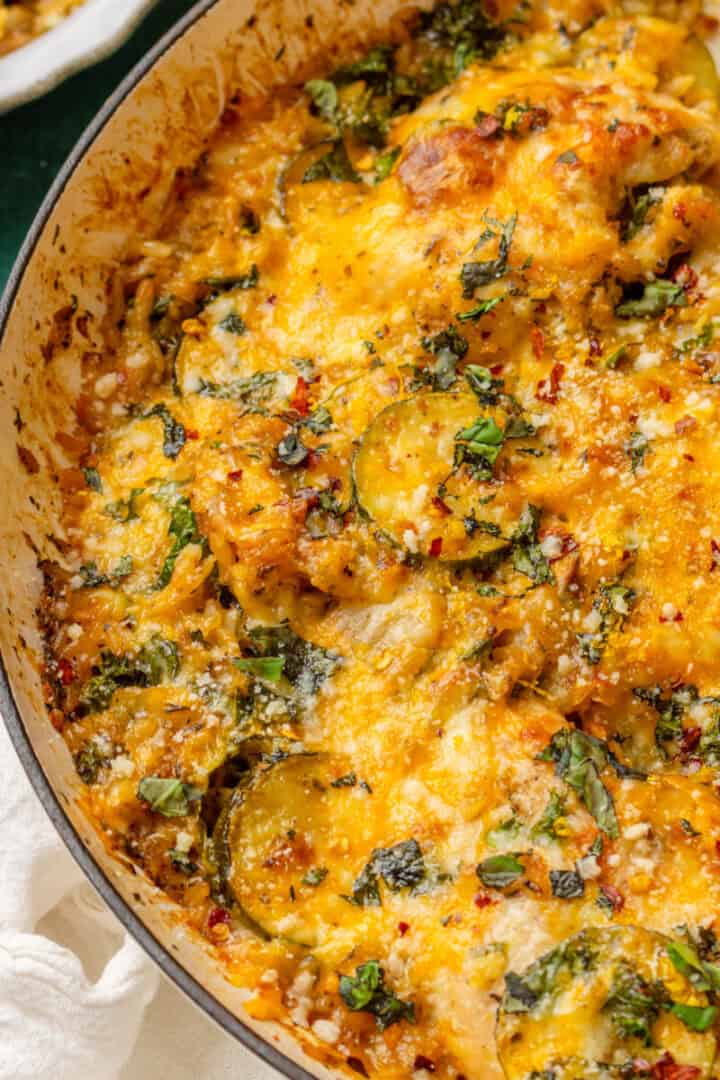 Lemon Baked Chicken Orzo