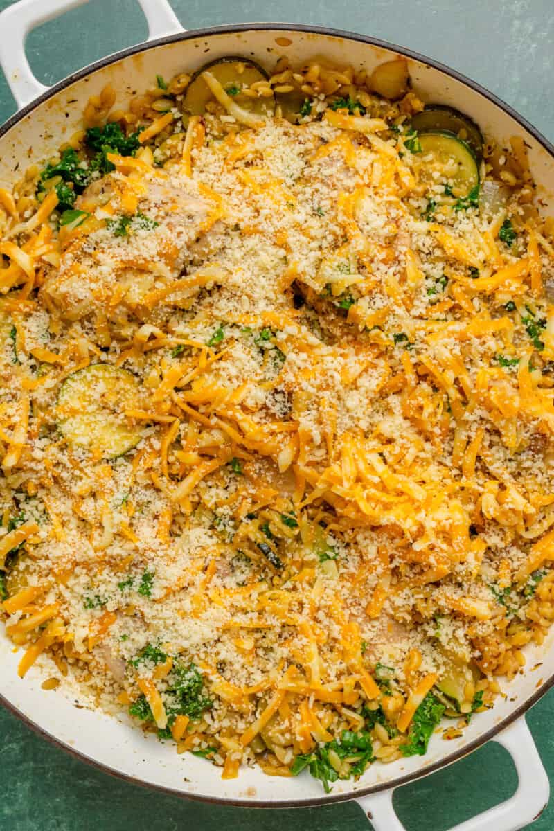 add cheese on top