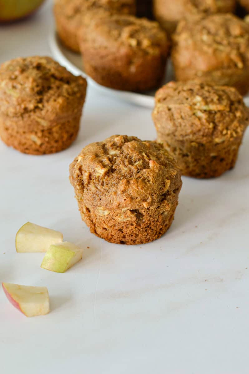 Apple Cinnamon All-Bran Muffins