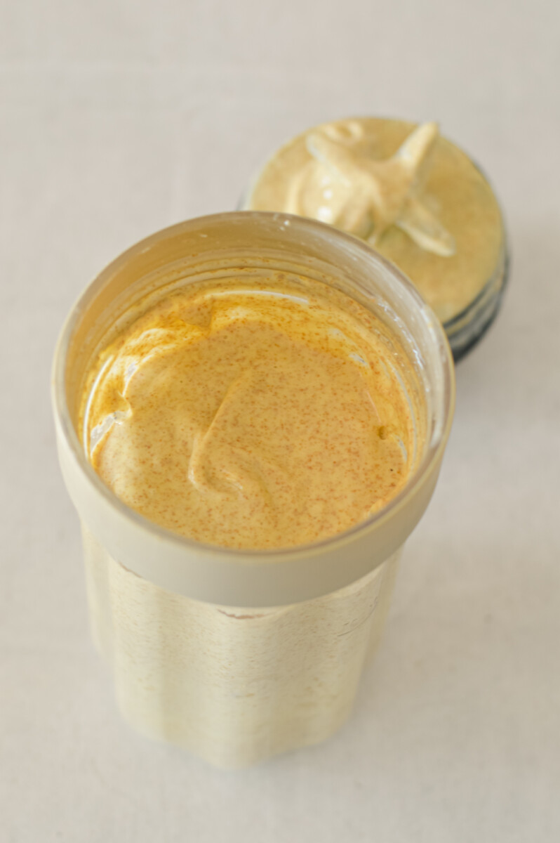 Blended pudding.