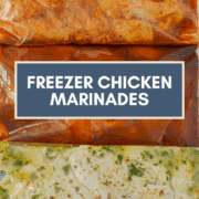 Freezer chicken marinades.